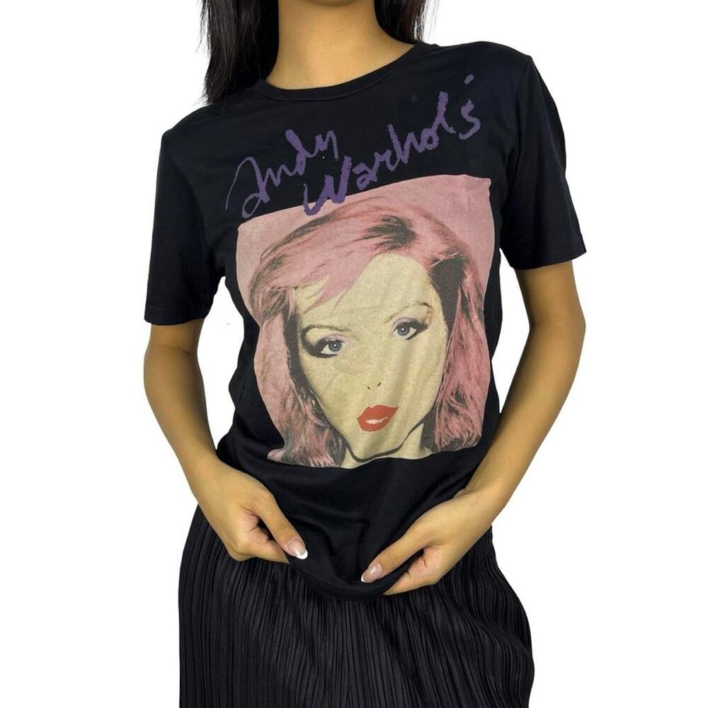 Hysteric Glamour x Andy Warhol Portrait Artwork T-Shirt
